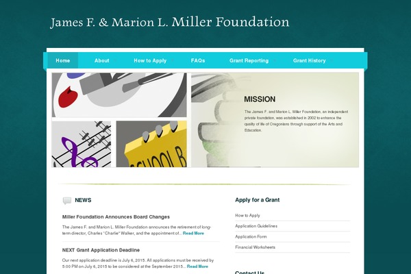 millerfound.org site used Hopefull