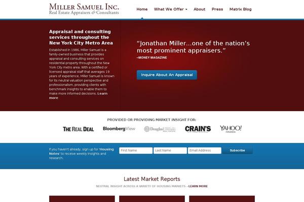 millersamuel.com site used Miller-samuel