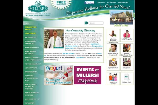 millerspharmacy.com site used Millers