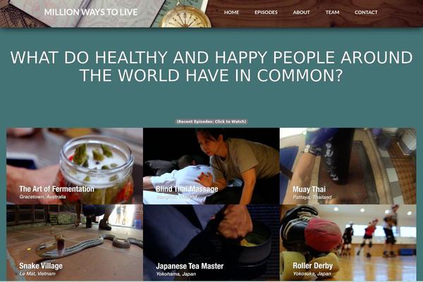 millionwaystolive.com site used One-jan