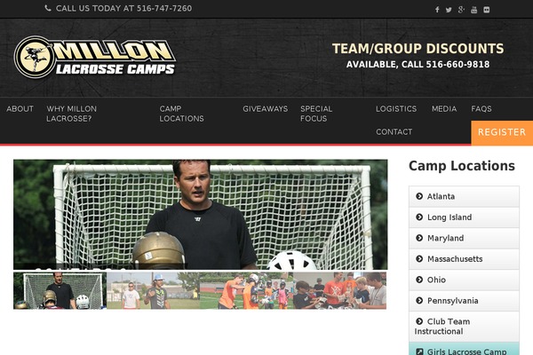 millonlacrosse.com site used Millon