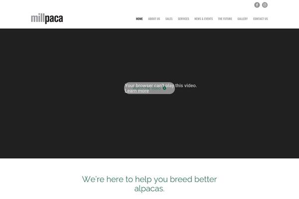 Site using Fusion-builder plugin