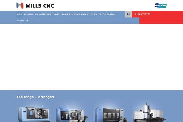 millscnc.co.uk site used Mills