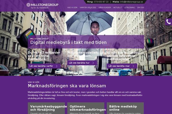 millstonegroup.se site used Millstonegroup
