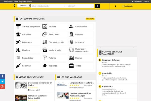 milmanitas.com site used Yellowpages