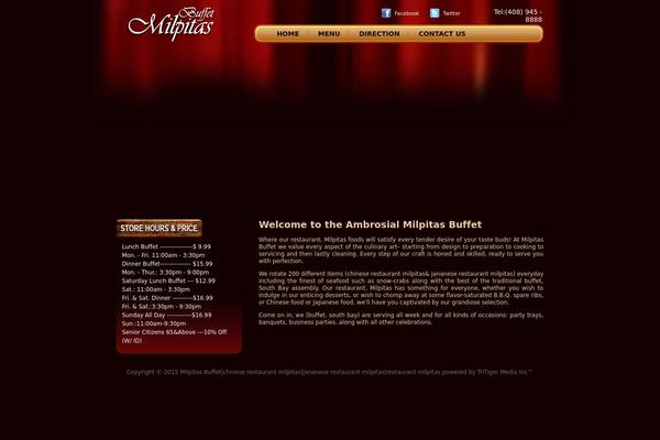 milpitasbuffet.com site used Tritiger