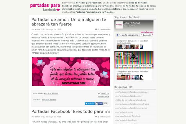 milportadas.com site used Themetastico