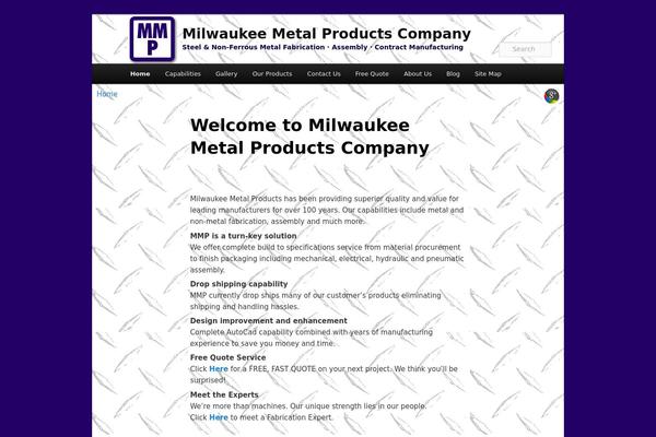 milwaukeemetalproducts.com site used Smbiz-child