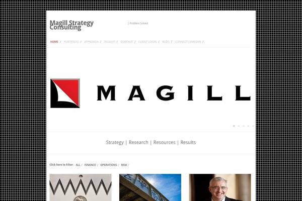 mimagill.com site used Portfoliozenpro