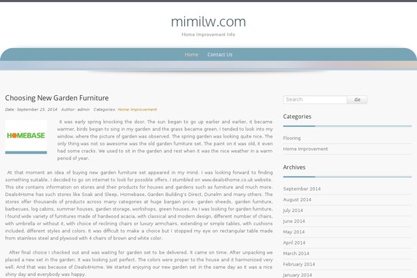 mimilw.com site used Preference Lite