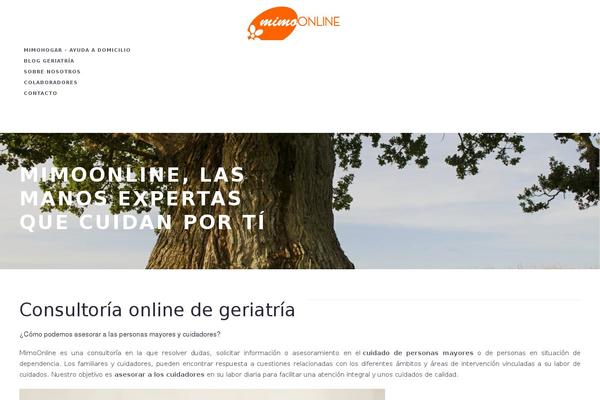 mimoonline.es site used Yoo_chester_wp