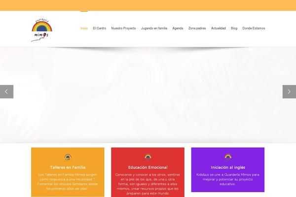 Avada theme site design template sample