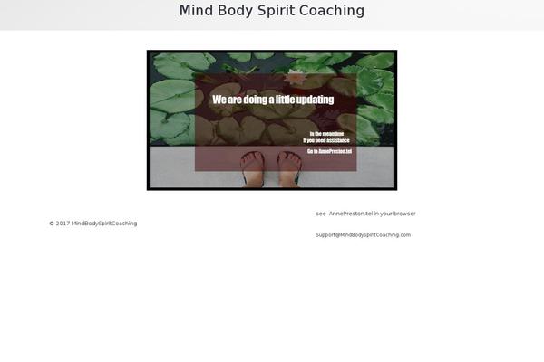 mindbodyspiritcoaching.com site used Get Noticed