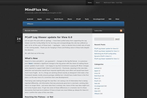 mindfluxinc.net site used Traction