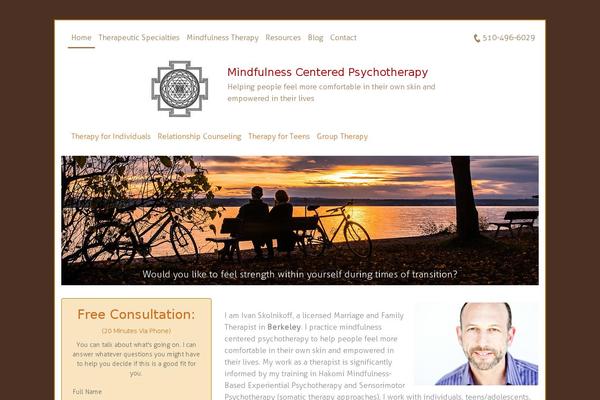 mindfulnesscenteredpsychotherapy.com site used Springboard-ivans-responsive