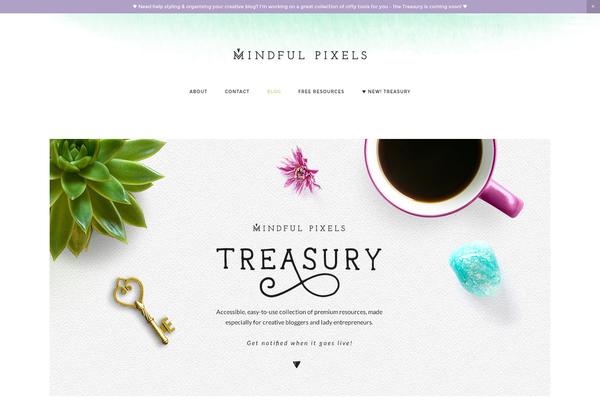 Freyja theme site design template sample