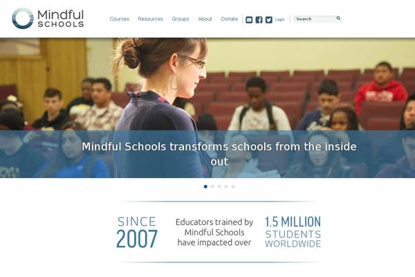 mindfulschools.org site used Mindfulschools2