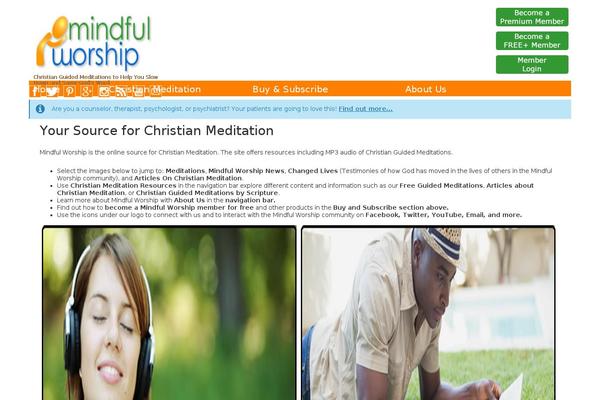 mindfulworship.com site used Mindfulworship2014