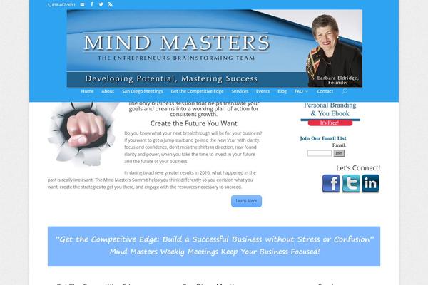 Divi theme site design template sample