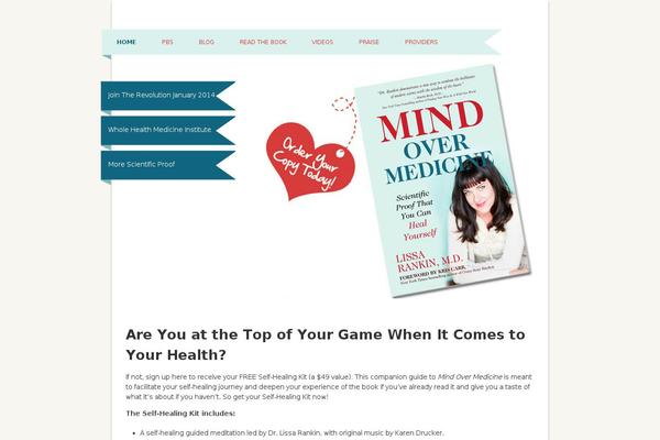 mindovermedicinebook.com site used Mom-theme