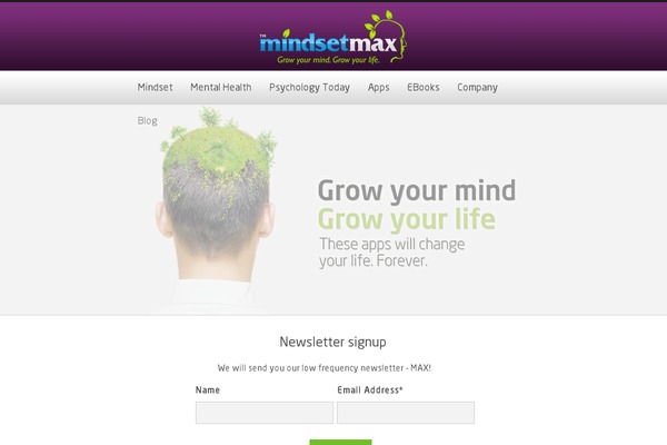 mindsetmax.com site used Mindset