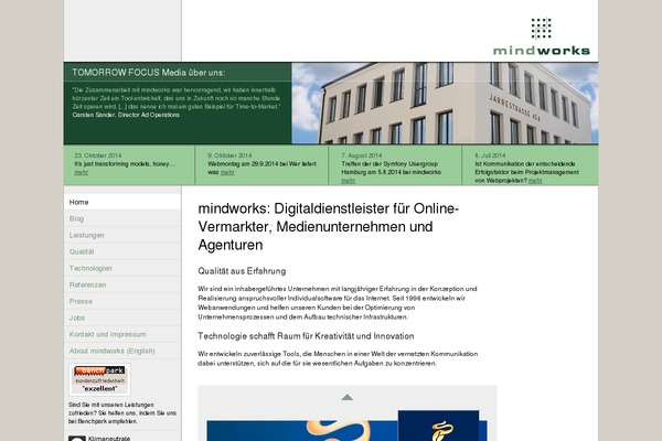 mindworks.de site used Project-theme