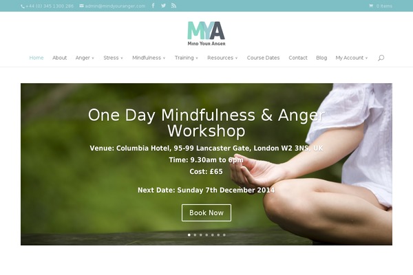 mindyouranger.com site used Divi2.2
