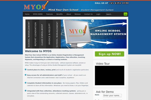 mindyourownschool.com site used Bigblog