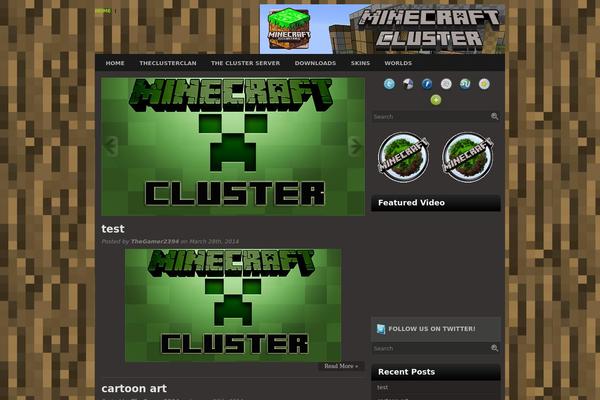 minecraftcluster.com site used Igames