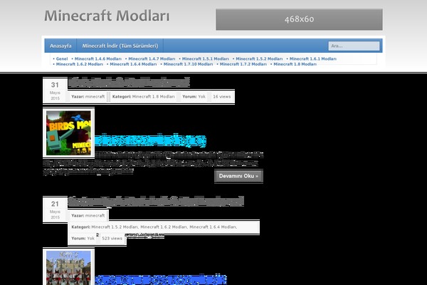 minecraftmodlari.gen.tr site used Bisaat