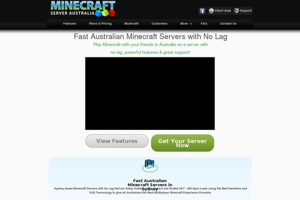 minecraftserver.com.au site used Msa