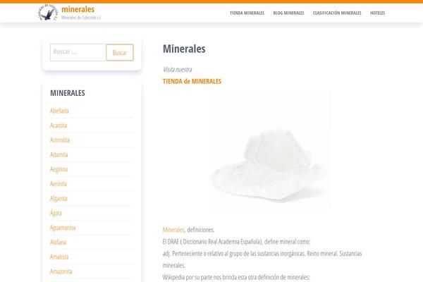 mineral-s.com site used Popularis