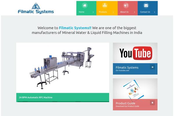 filmatic theme websites examples