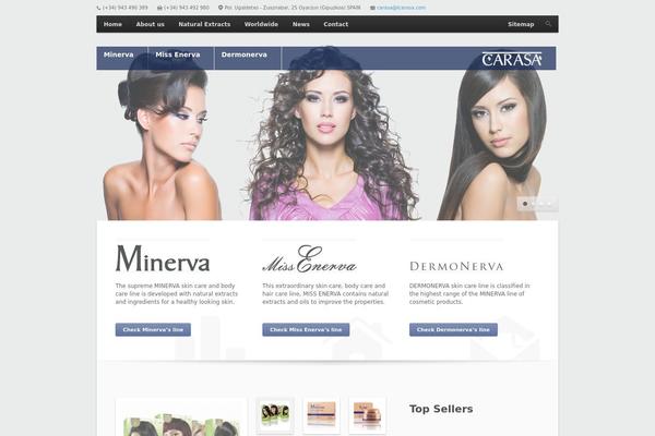 minervacosmetics.com site used Ultrasharp