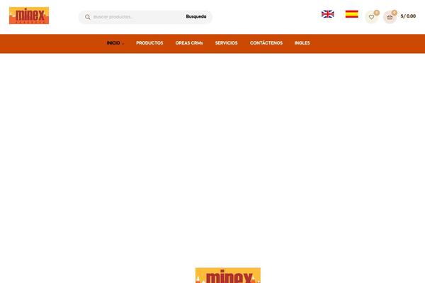 minexproducts.com site used Freshio-child