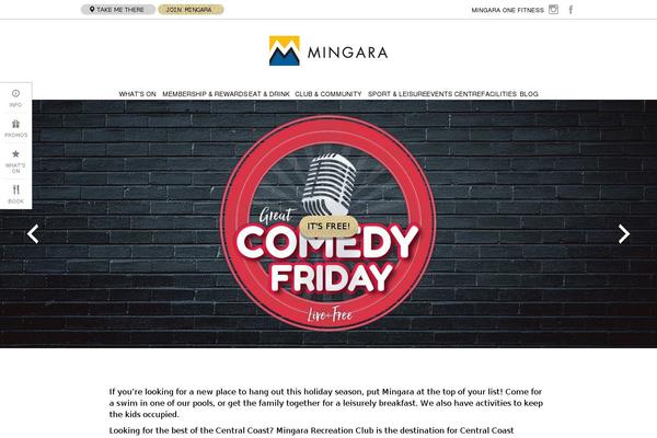 mingara.com.au site used Thinkun