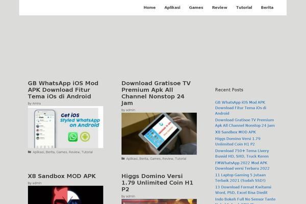 Site using Gp-premium plugin