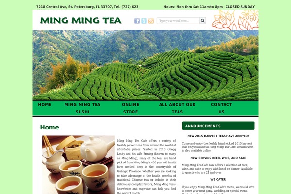 mingmingtea.com site used China Red
