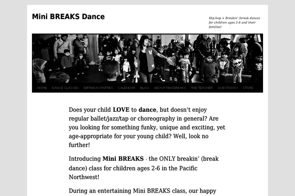 minibreaksdance.com site used Saaya