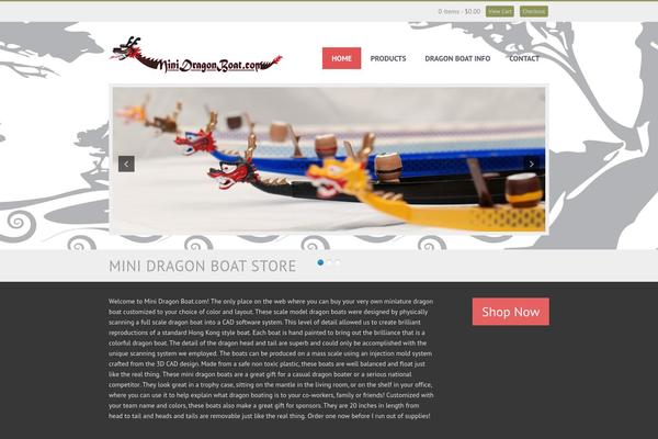 minidragonboat.com site used Prometheus-e-commerce