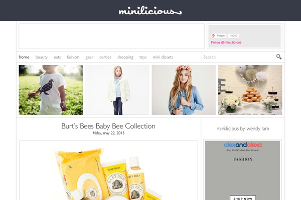 minilicious.com site used Minilicious