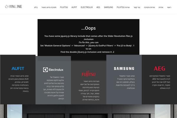 Okab theme site design template sample