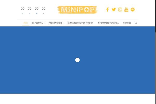 minipop.net site used Minipop-child