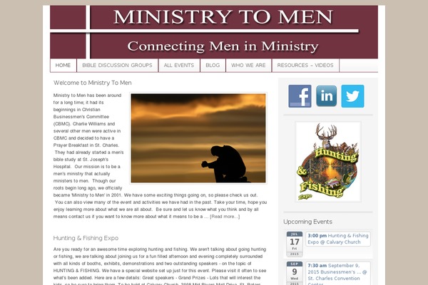 ministrytomen.net site used Ministry-to-men