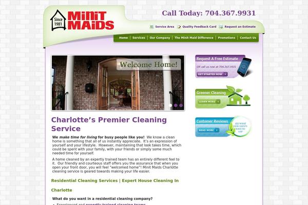 minitmaids.com site used Maids