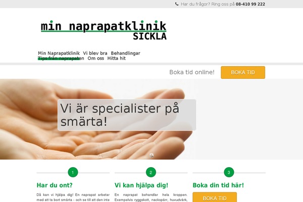 minnaprapatklinik.se site used Minnaprapatklinik