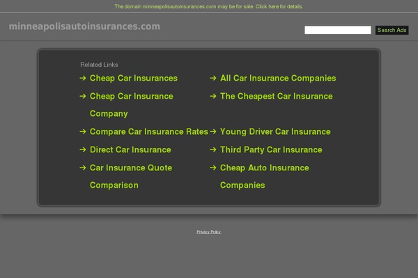 minneapolisautoinsurances.com site used Nexus