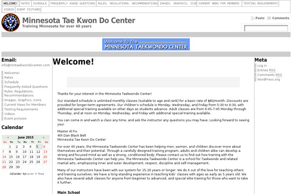 minnesotataekwondocenter.com site used Atahualpa