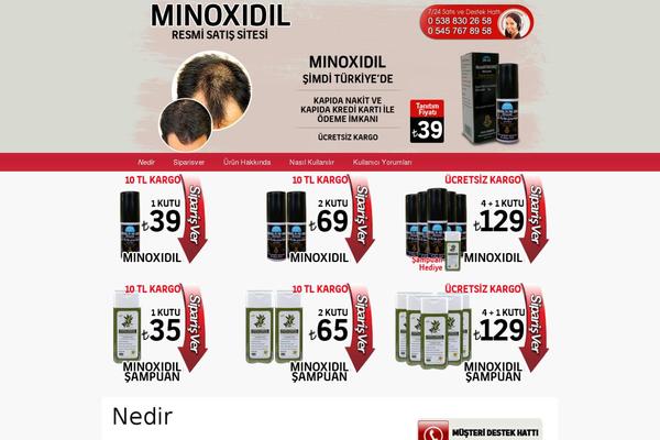 minoxidil.web.tr site used Muruntema