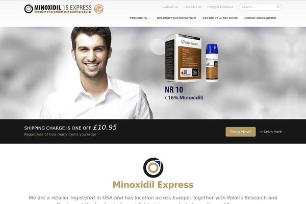 The Retailer theme site design template sample